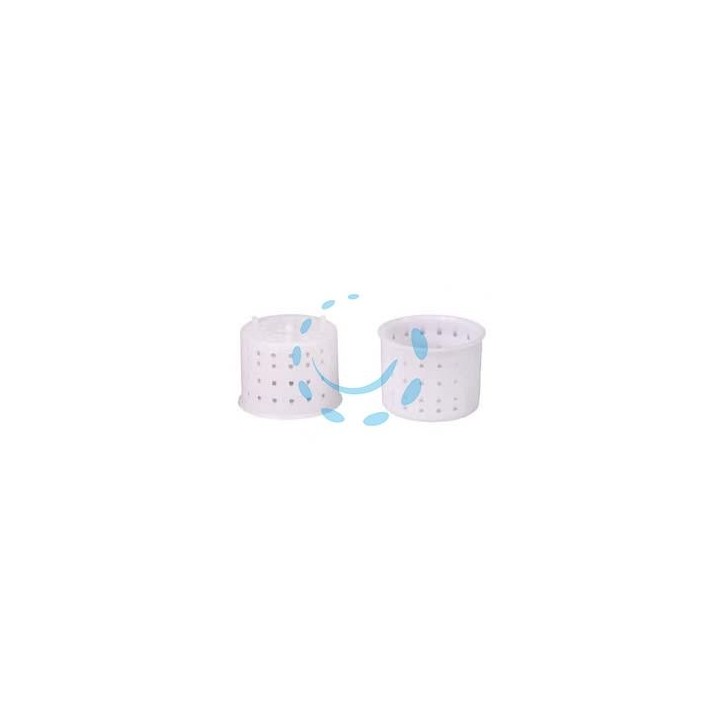 FORMA MONODOSE PER FORMAGGIO CACIOTTA GR.80 - ø superiore cm.5,7 - ø inferiore cm.5,3x4,6h.