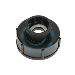 ADATTATORE PER SERBATOI CISTERNA FEMMINA IN POLIPROPILENE - filettatura interna S60X6-1 1/2" F
