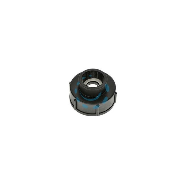 ADATTATORE PER SERBATOI CISTERNA FEMMINA IN POLIPROPILENE - filettatura interna S60X6-1 1/2" F