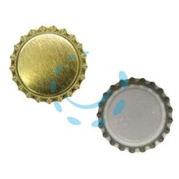 TAPPO A CORONA ORO - ø mm.29 - in busta da pz.200