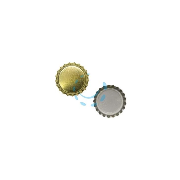 TAPPO A CORONA ORO - ø mm.29 - in busta da pz.200