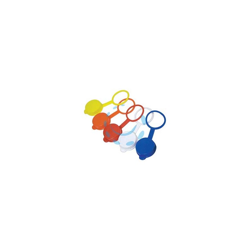 TAPPO IN PLASTICA PER BOTTIGLIE - in busta da pz.100 colori assortiti