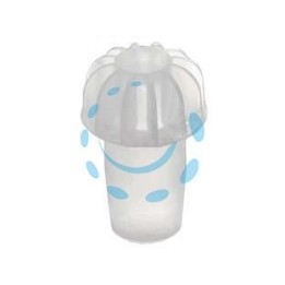 TAPPO LUNGO IN PLASTICA LISCIO - in conf. da pz.100