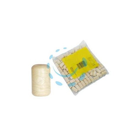 TAPPO SINTETICO IN SIMILSUGHERO MM.22X38 - mm.22x38, in busta da pz.100