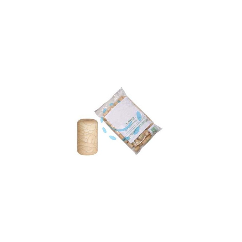 TAPPO SINTETICO IN SIMILSUGHERO MM.23X38 - mm.23x38, in busta da pz.100