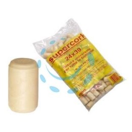 TAPPO SINTETICO IN SIMILSUGHERO SUPERCORK MM.24X39 - mm.24x39 supercork, in busta da pz.100 
