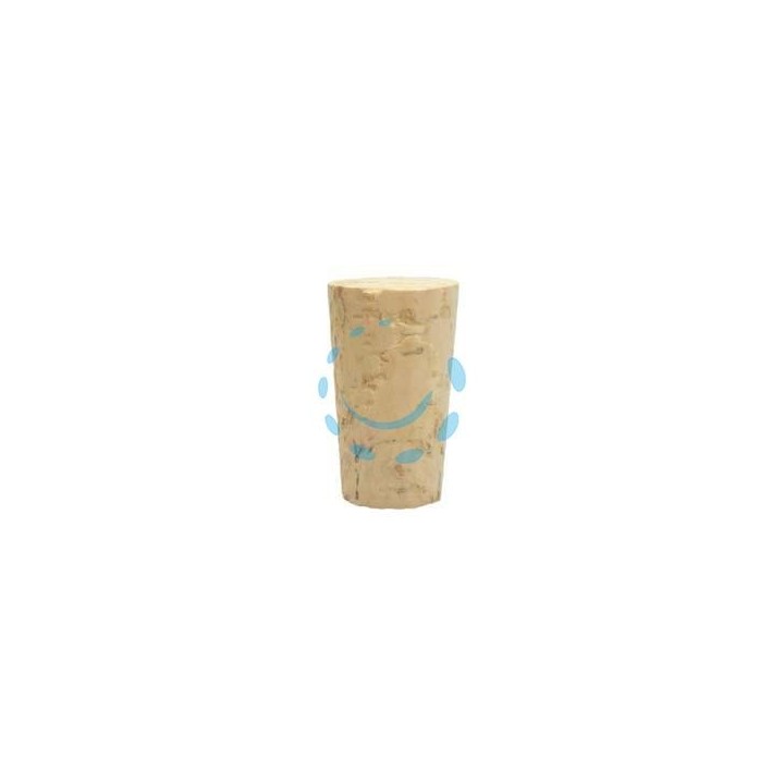 TAPPO IN SUGHERO "CONICO" - ø mm.19/23x38h.