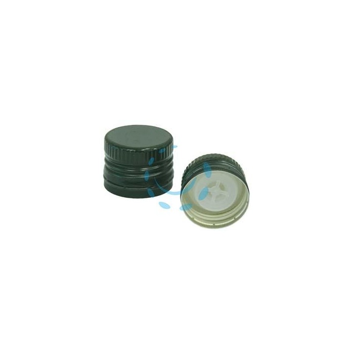 TAPPO IN METALLO PER BOTTIGLIA MARASCA MM.31,5 CON VERSATORE - mm.31,5x24h.