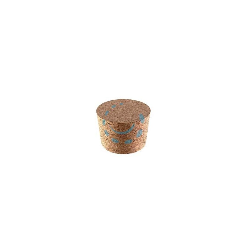 TAPPO IN SUGHERO AGGLOMERATO "BONDE/SPINE" PER DAMIGIANE - ø mm.35x30x40h.
