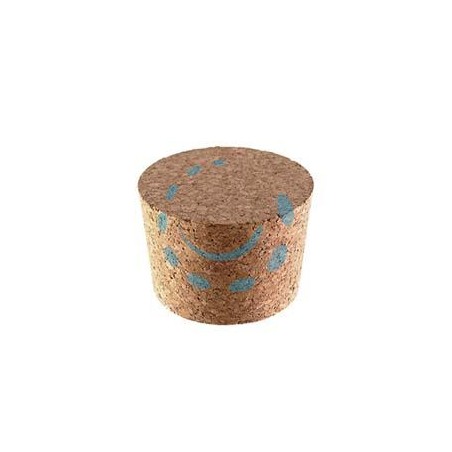 TAPPO IN SUGHERO AGGLOMERATO "BONDE/SPINE" PER DAMIGIANE - ø mm.50x45x40h.