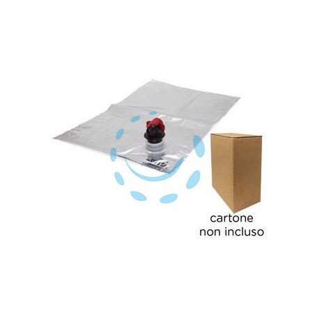 BAG IN BOX SACCA CON TAPPO - per cartone lt.3 ns. cod.476058