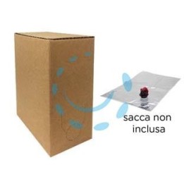 BAG IN BOX CARTONE AVANA - per sacca lt.5 ns. cod.476041