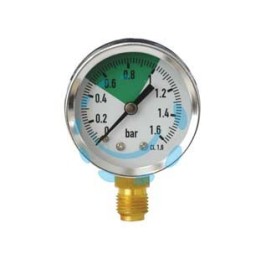MANOMETRO PER GALLEGGIANTE AD ARIA - per contenitore inox
