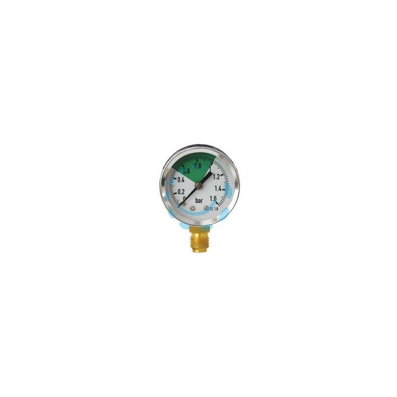 MANOMETRO PER GALLEGGIANTE AD ARIA - per contenitore inox