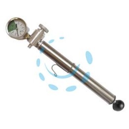 POMPA E MANOMETRO PER GALLEGGIANTE AD ARIA - per contenitore inox