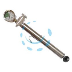 POMPA E MANOMETRO PER GALLEGGIANTE AD ARIA - per contenitore inox