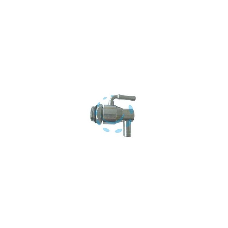 RUBINETTO A LEVA ACCIAIO INOX CON DADO PER FUSTI E SERBATOI - M 3/4"