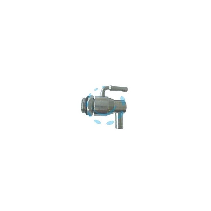 RUBINETTO A LEVA ACCIAIO INOX CON DADO PER FUSTI E SERBATOI - M 3/4"