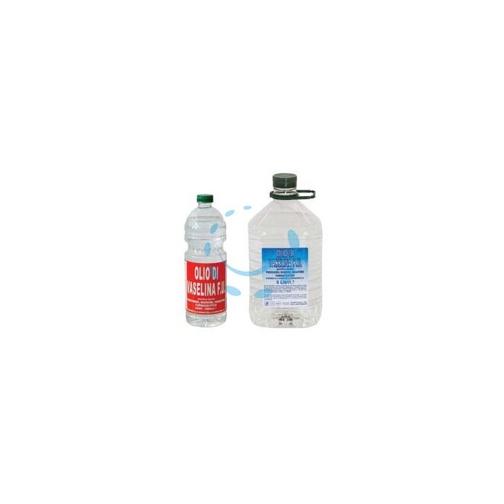 OLIO ENOLOGICO DI VASELINA FARMACEUTICO "F.U." - lt.1 in flacone pedana pz.600