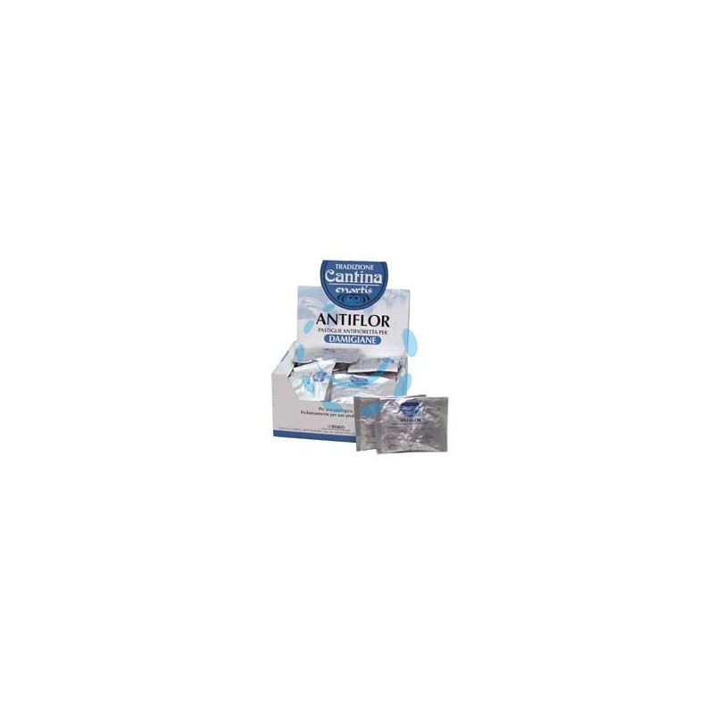 ANTIFLOR DAMIGIANE - 40 buste contenenti ognuna 12 pastiglie da gr.1