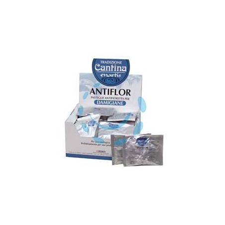 ANTIFLOR DAMIGIANE - 40 buste contenenti ognuna 12 pastiglie da gr.1