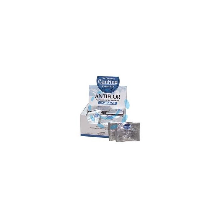 ANTIFLOR DAMIGIANE - 40 buste contenenti ognuna 12 pastiglie da gr.1