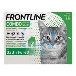 FRONTLINE COMBO PER GATTI E FURETTI - in confezione da 3 pipette