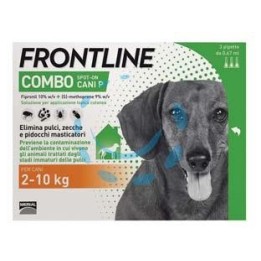 FRONTLINE COMBO PER CANI PICCOLI - in confezione da 3 pipette