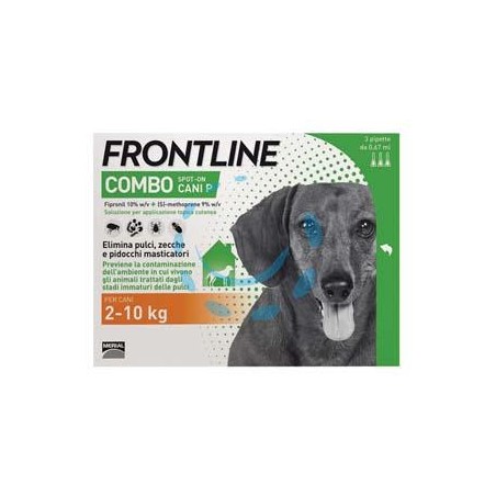 FRONTLINE COMBO PER CANI PICCOLI - in confezione da 3 pipette