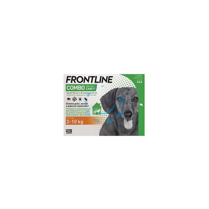 FRONTLINE COMBO PER CANI PICCOLI - in confezione da 3 pipette