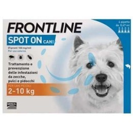FRONTLINE SPOT-ON PER CANI PICCOLI E CUCCIOLI - in confezione da 4 pipette