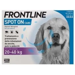 FRONTLINE SPOT-ON PER CANI GRANDI - in confezione da 4 pipette