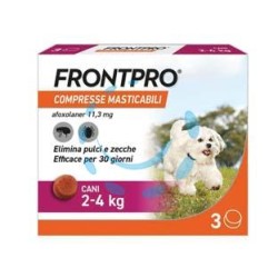 FRONTPRO COMPRESSE MASTICABILI PER CANI KG.2-4 - confezione 3 compresse