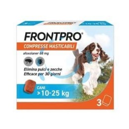 FRONTPRO COMPRESSE MASTICABILI PER CANI KG.10-25 - confezione 3 compresse