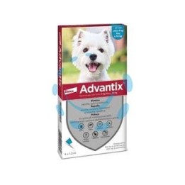 ANTIPARASSITARIO "ADVANTIX" PER CANI DA KG.4 A KG.10 - in conf. da 4 pipette SPOT-ON