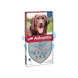 ANTIPARASSITARIO "ADVANTIX" PER CANI DA KG.25 A KG.40 - in conf. da 6 pipette SPOT-ON