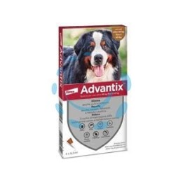 ANTIPARASSITARIO "ADVANTIX" PER CANI OLTRE KG.40 - in conf. da 4 pipette SPOT-ON