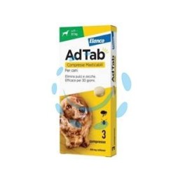 ADTAB COMPRESSE MASTICABILI PER CANI KG.11-22 - 3 compresse da mg.450 di lotilaner