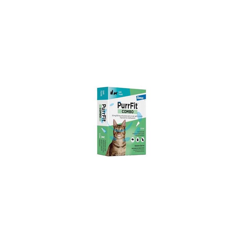 PURRFIT COMBO PER GATTI E FURETTI - confezione da 3 pipette