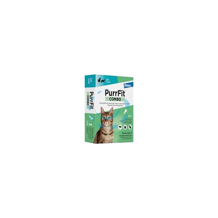 PURRFIT COMBO PER GATTI E FURETTI - confezione da 6 pipette