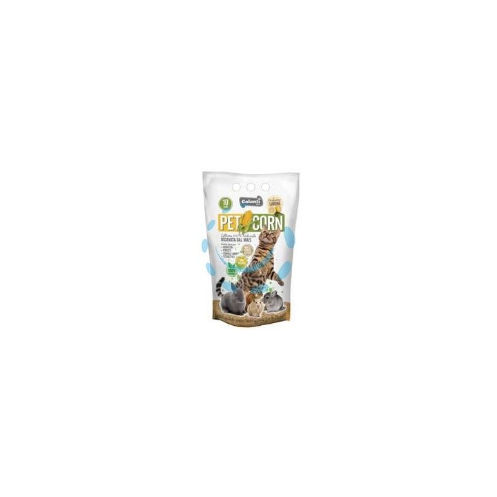 LETTIERA PETCORN RICAVATA DAL MAIS - lt.10