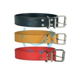 COLLARE PER CANI FINTO CUOIO - cm.56x2,5