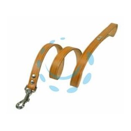 GUINZAGLIO PER CANI CUOIO EXTRA NATURALE SPESSORE MM.2 - cm.110x2 cuoio naturale