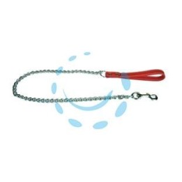 GUINZAGLIO PER CANI CON CATENA - lunghezza cm.100 spessore maglie mm.3,5