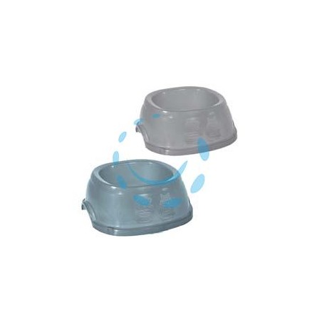 CIOTOLA IN PLASTICA PER ANIMALI DOMESTICI - cm.22xx22x8h. - lt.1 