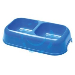 CIOTOLA 2 VASCHE PER ANIMALI DOMESTICI - ø cm.26,5x15x5,6h. - lt.0,7