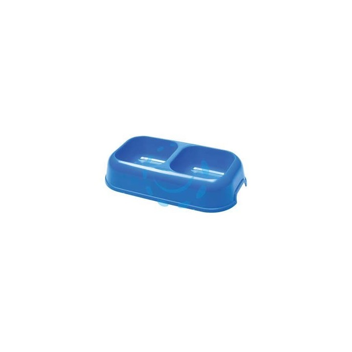 CIOTOLA 2 VASCHE PER ANIMALI DOMESTICI - ø cm.26,5x15x5,6h. - lt.0,7