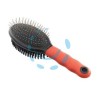 SPAZZOLA COMBINATA GRO 5928 PER CANI CON OGNI TIPO DI PELO - cm.23x6,7x5,5h.