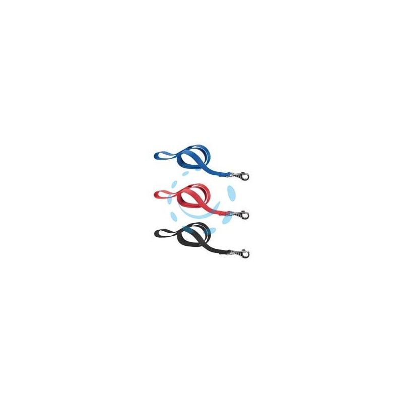 GUINZAGLI NYLON CLUB PER CANI - cm.1x120 colore rosso G10/120