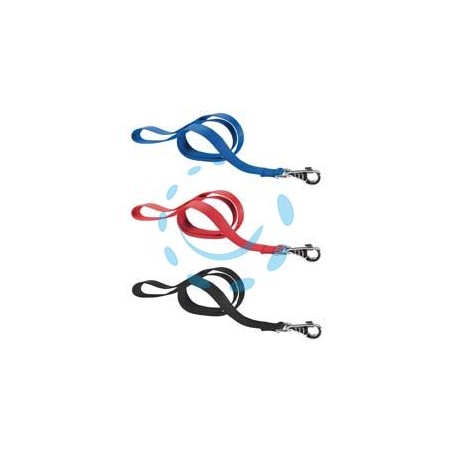 GUINZAGLI NYLON CLUB PER CANI - cm.1x120 colore nero G10/120